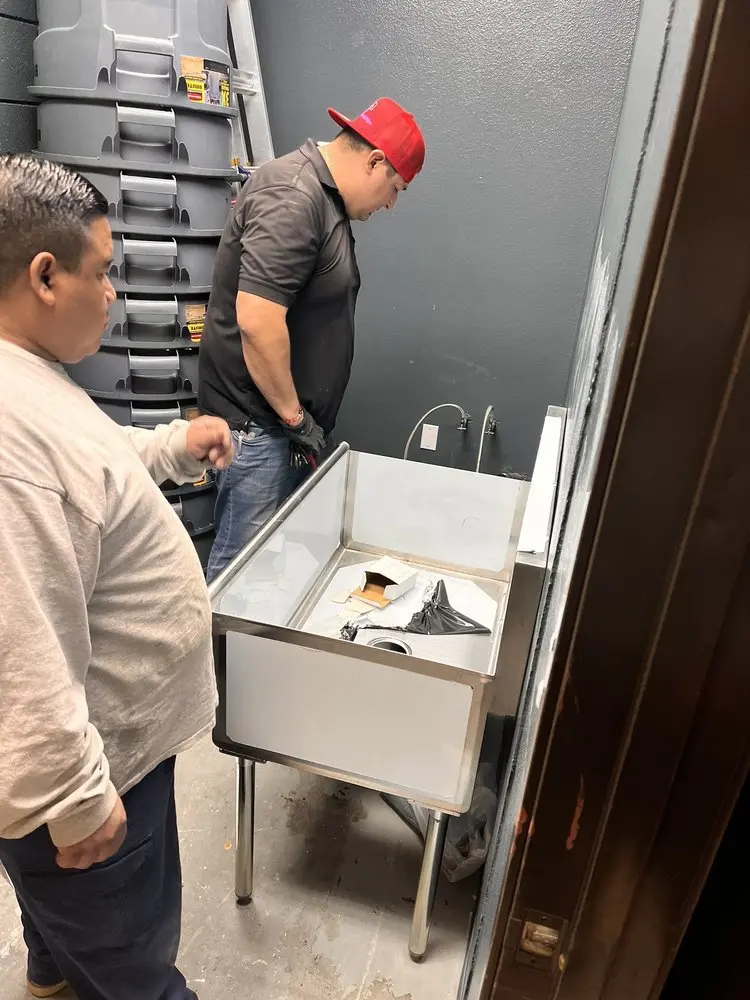 Commercial plumbing and sink installation in Rammel Mill
